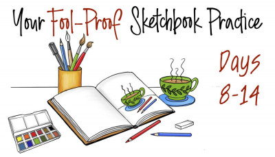 Your FoolProof Sketchbook - Days 8 - 14 - Product Image