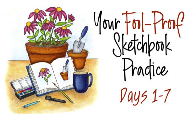 Your FoolProof Sketchbook - Days 1 - 7 - Product Image